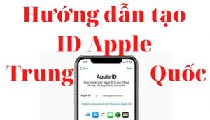 Hướng dẫn tạo ID Apple